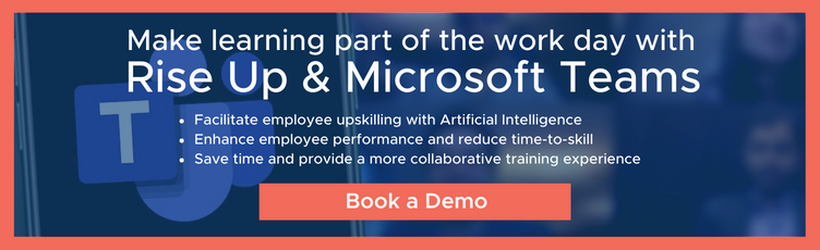 Rise Up and Microsoft Teams : Book a demo
