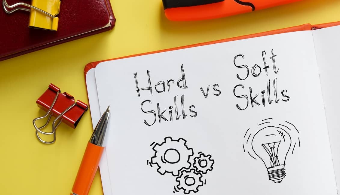 What are hard and soft skills?